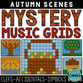Autumn Mystery Music Grids - Symbols Digital Resources